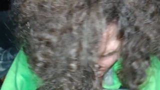 Femboy gets cum in mouth